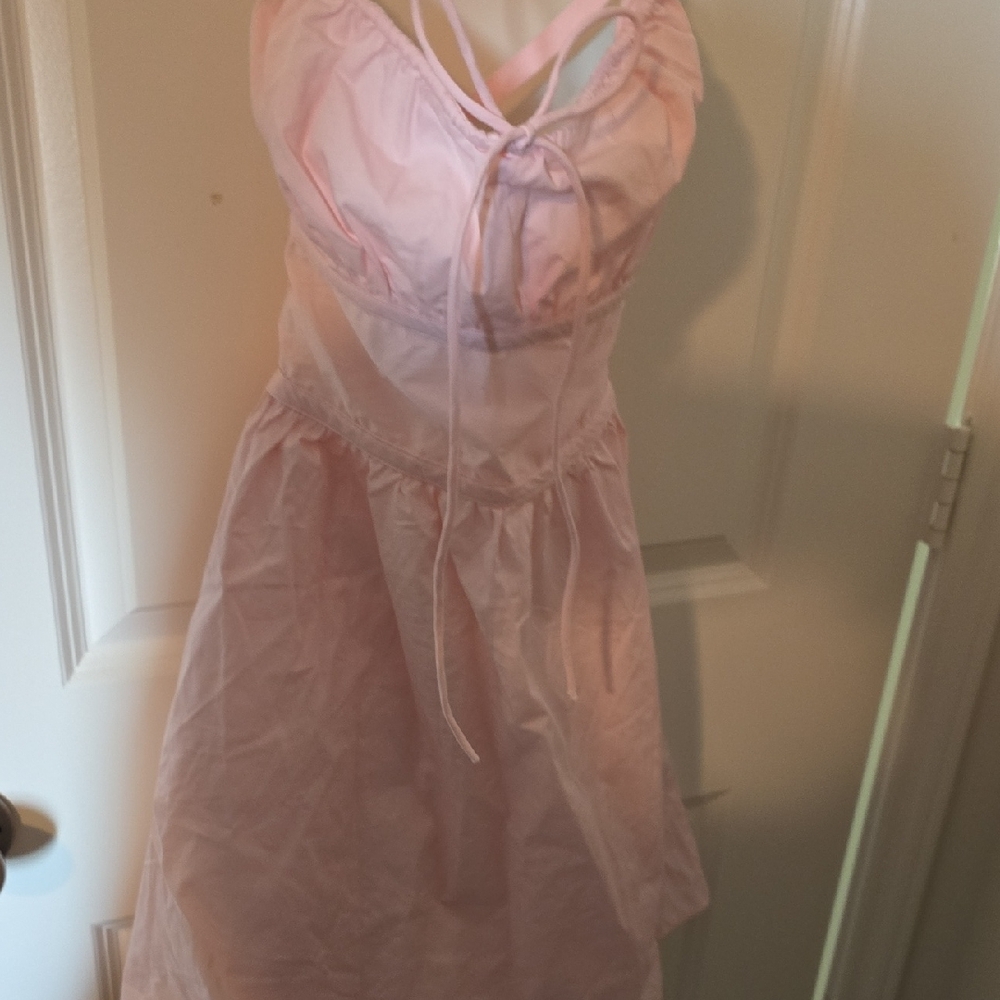 Forever 21 Pink Strappy Dress - Picture 2 of 4